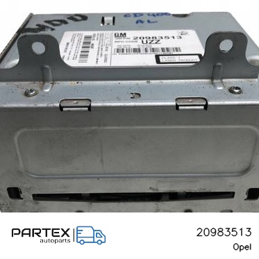 20983513 - Панель радіо мультимедіа Opel Astra J 2014