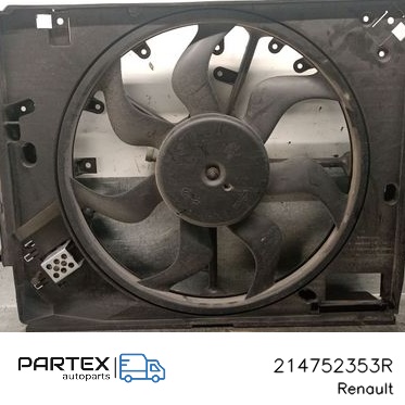 214752353R - Електровентилятор радіатора Renault Captur 2020
