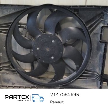 214758569R - Електровентилятор радіатора Renault Zoe 2018