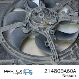21480BA60A - Електровентилятор радіатора Nissan Juke I F15 2015