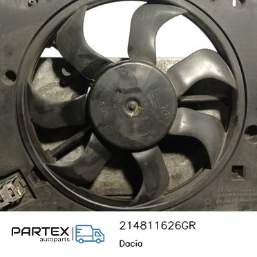 214811626GR - Електровентилятор радіатора Dacia Duster II 2019