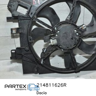 214811626R - Електровентилятор радіатора Dacia Duster 2015