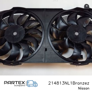 214813NL1Branzez - Електровентилятор радіатора Nissan Leaf II (ZE1) 2021