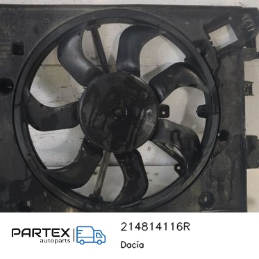 214814116R - Електровентилятор радіатора Dacia Duster 2014