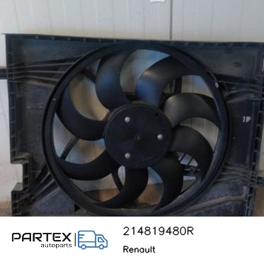 214819480R - Електровентилятор радіатора Renault Zoe 2019