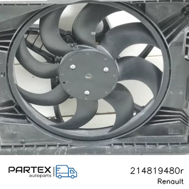 214819480r - Електровентилятор радіатора Renault Zoe 2016