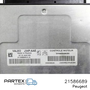 21586689 - Блок керування двигуном Peugeot 207 2014