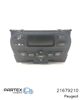 21679210 - Панель клімат-контролю Peugeot 307 CC 2005