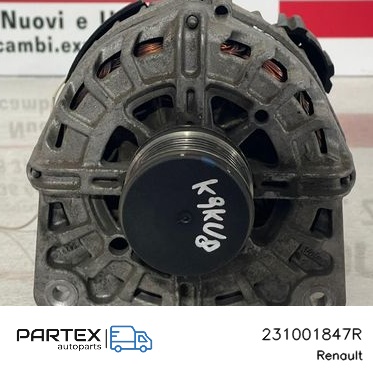 231001847R Генератор Renault Kadjar 2021