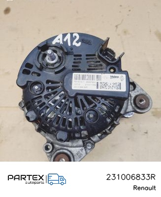 231006833R Генератор Renault Dacia Duster 2017