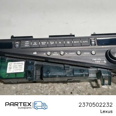 2370502232 - Панель кондиціонера Lexus ES 250 - 300 - 330 2019
