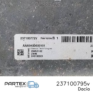 237100795v Блок керування двигуном Dacia Logan III 2023
