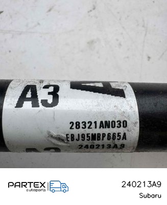 240213A9 Піввісь передня Subaru Outback (BT) 2025