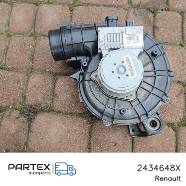 2434648X - Електровентилятор радіатора Renault Zoe 2022