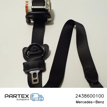 2438600100 Ремінь безпеки Mercedes-Benz EQB 2022