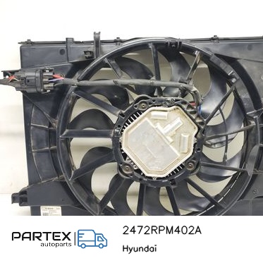 2472RPM402A - Електровентилятор радіатора Hyundai Ioniq 2019