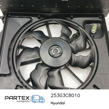 25303C8010 - Електровентилятор радіатора Hyundai i20 (GB IB) 2020