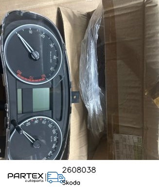 2608038 - Спідометр панель приладів Skoda Roomster (5J) 2015