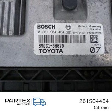 261S04464 - Блок керування двигуном ECU Citroen C1 2010