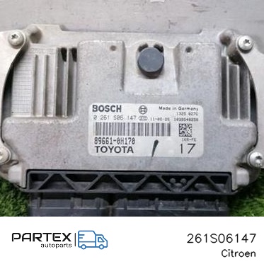 261S06147 - Блок керування двигуном ECU Citroen C1 2011