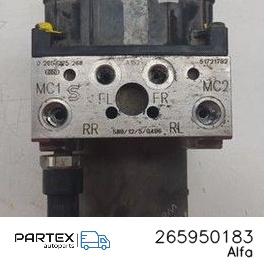 265950183 - Блок керування ABS Alfa Romeo GT 2003