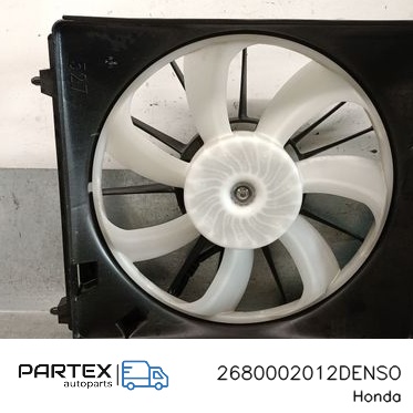 2680002012DENSO - Електровентилятор радіатора Honda Jazz IV GR 2022