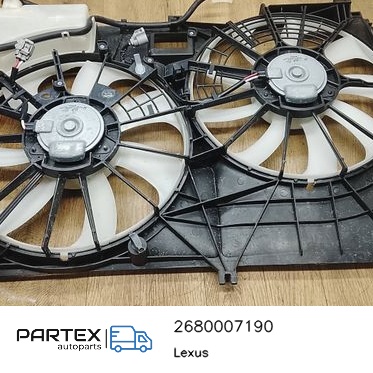 2680007190 - Електровентилятор радіатора Lexus RX 450H 2017