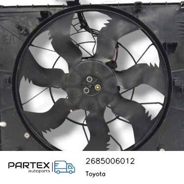 2685006012 - Електровентилятор радіатора Toyota bZ4X 2024