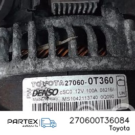 270600T36084 Генератор Toyota Verso 2016
