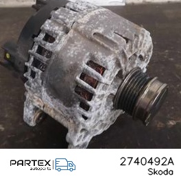 2740492A Генератор Skoda Fabia Mk3 (NJ) 2020