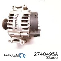 2740495A Генератор Skoda Superb B8 (3V) 2020