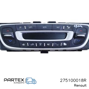 275100018R - Панель клімат-контролю Renault Fluence 2010