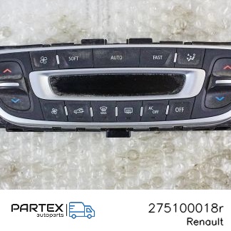 275100018r - Панель клімат-контролю Renault Fluence 2010