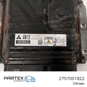 2757001822 - Блок керування двигуном Citroen C4 Aircross 2014