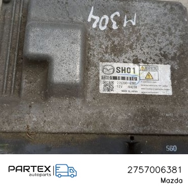 2757006381 - Блок керування двигуном Mazda CX-5 2014