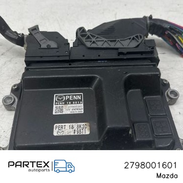 2798001601 - Блок керування двигуном Mazda CX-3 2017