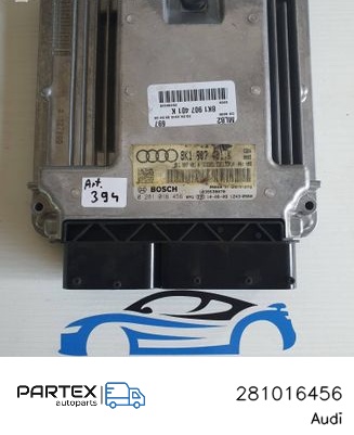 281016456 - Блок керування двигуном Audi A5 8T 8F 2010