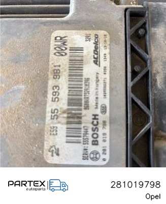 281019798 - Блок керування двигуном ECU Opel Corsa D 2014