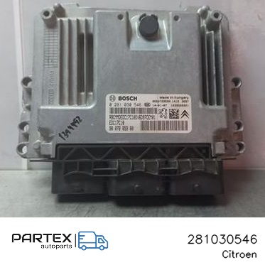 281030546 - Блок керування двигуном ECU Citroen C4 II 2014