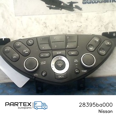 28395ba000 - Панель клімат-контролю Nissan Primera 2006