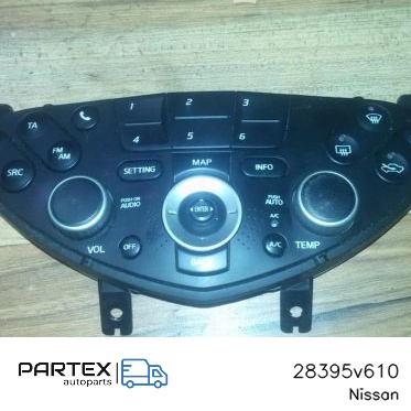 28395v610 - Панель клімат-контролю Nissan Primera 2003