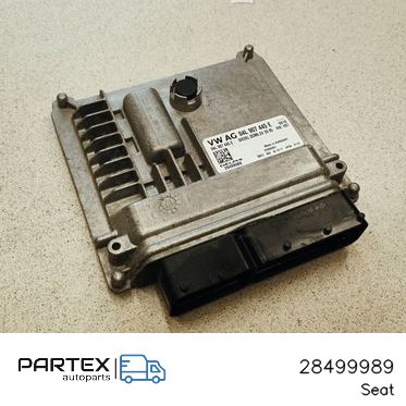 28499989 - Блок керування двигуном ECU Audi A3 S3 A3 Sportback 8P 2017