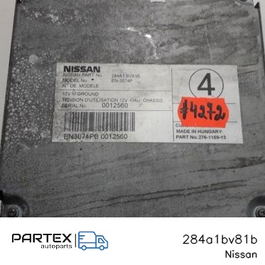 284a1bv81b - Блок керування двигуном Nissan Juke I F15 2015