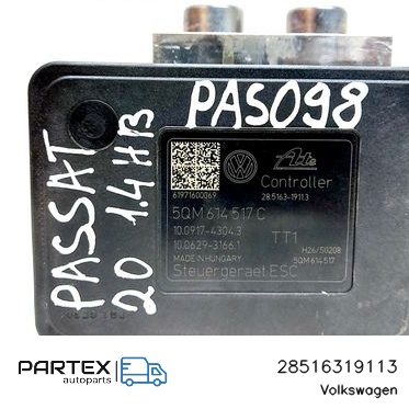 28516319113 Насос блок ABS Volkswagen PASSAT B8 2020