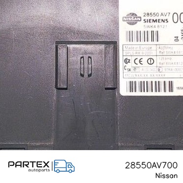 28550AV700 - Блок керування центральним замком Nissan Primera 2002
