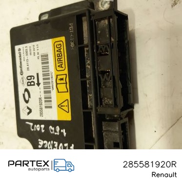 285581920R - Блок керування Airbag Renault Fluence 2012
