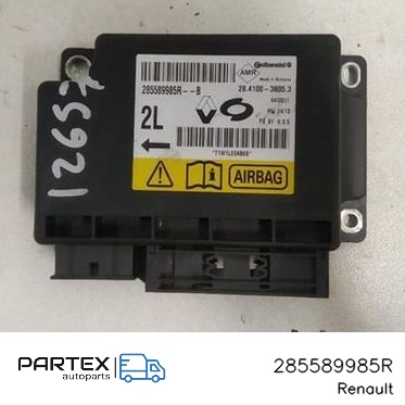285589985R - Блок керування подушками безпеки Airbag Renault Fluence 2017