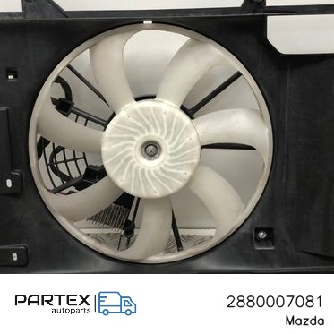 2880007081 - Електровентилятор радіатора Mazda CX-3 2015