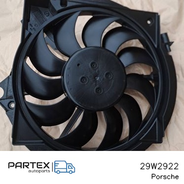 29W2922 - Електровентилятор радіатора Porsche Taycan 9J1 2021