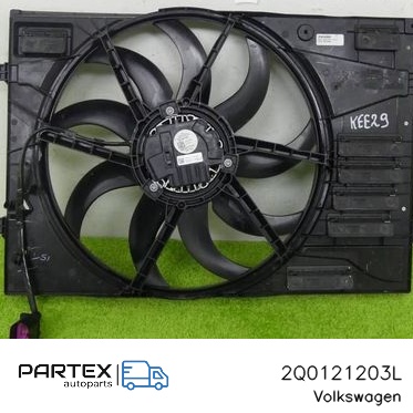 2Q0121203L - Електровентилятор радіатора Volkswagen Polo VI 2020
